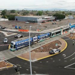 What is a light rail intersection