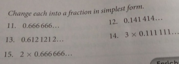 What is .11111 as a fraction