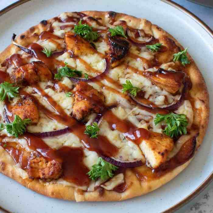 Bbq chicken flatbread kona grill