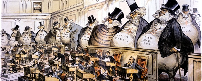 Sherman antitrust act political cartoon