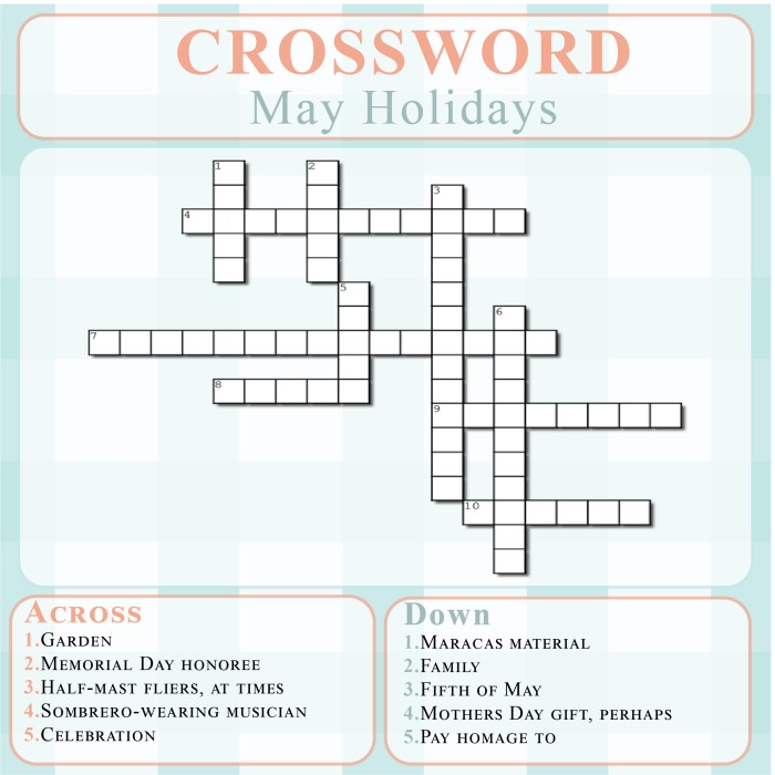 It may be marked with an x crossword